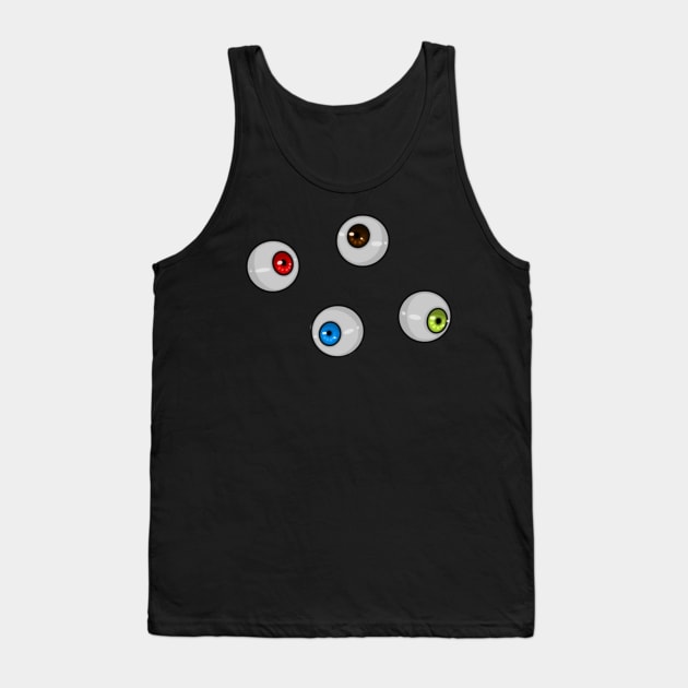 Sally Face Prosthetic Eyes Tank Top by elfenthusiast